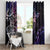 Polynesian Sunset Plumeria Window Curtain Galaxy Polynesian Tattoo