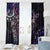 Polynesian Sunset Plumeria Window Curtain Galaxy Polynesian Tattoo