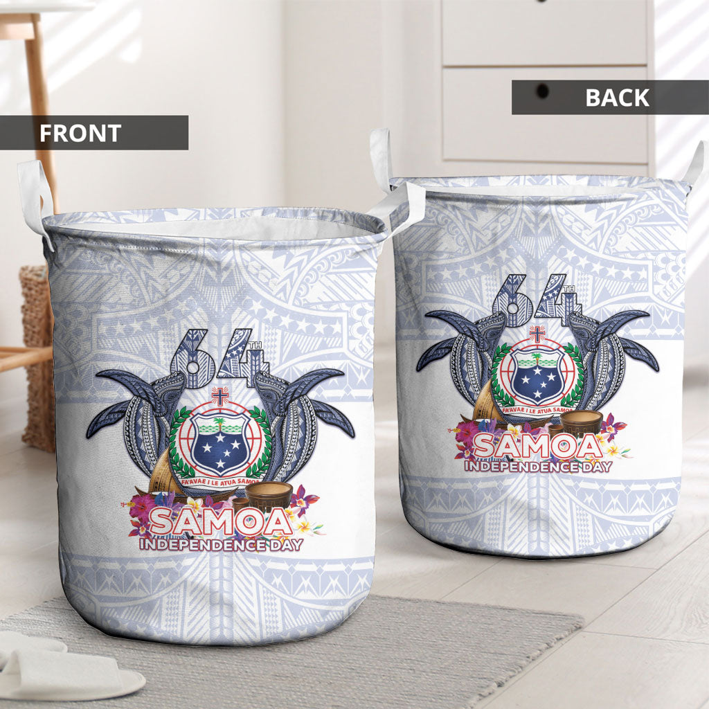 Samoa Independence Day Laundry Basket Samoa United For A New Beginning LT05 - Polynesian Pride
