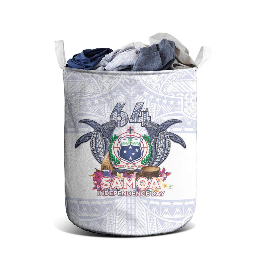 Samoa Independence Day Laundry Basket Samoa United For A New Beginning LT05 - Polynesian Pride