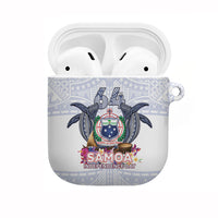 Samoa Independence Day AirPods Case Samoa United For A New Beginning LT05 White - Polynesian Pride