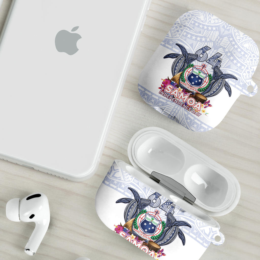 Samoa Independence Day AirPods Case Samoa United For A New Beginning LT05 - Polynesian Pride