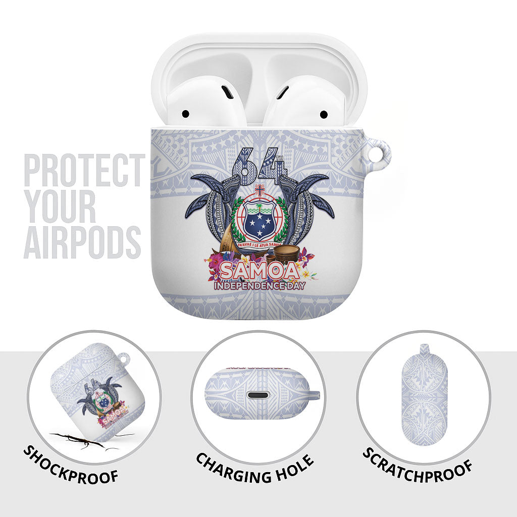 Samoa Independence Day AirPods Case Samoa United For A New Beginning LT05 - Polynesian Pride