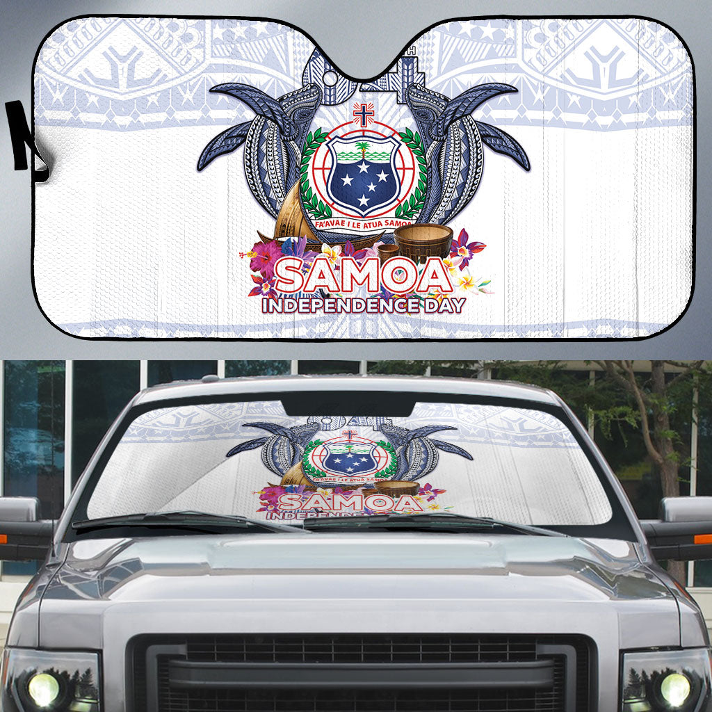 Samoa Independence Day Auto Sun Shade Samoa United For A New Beginning