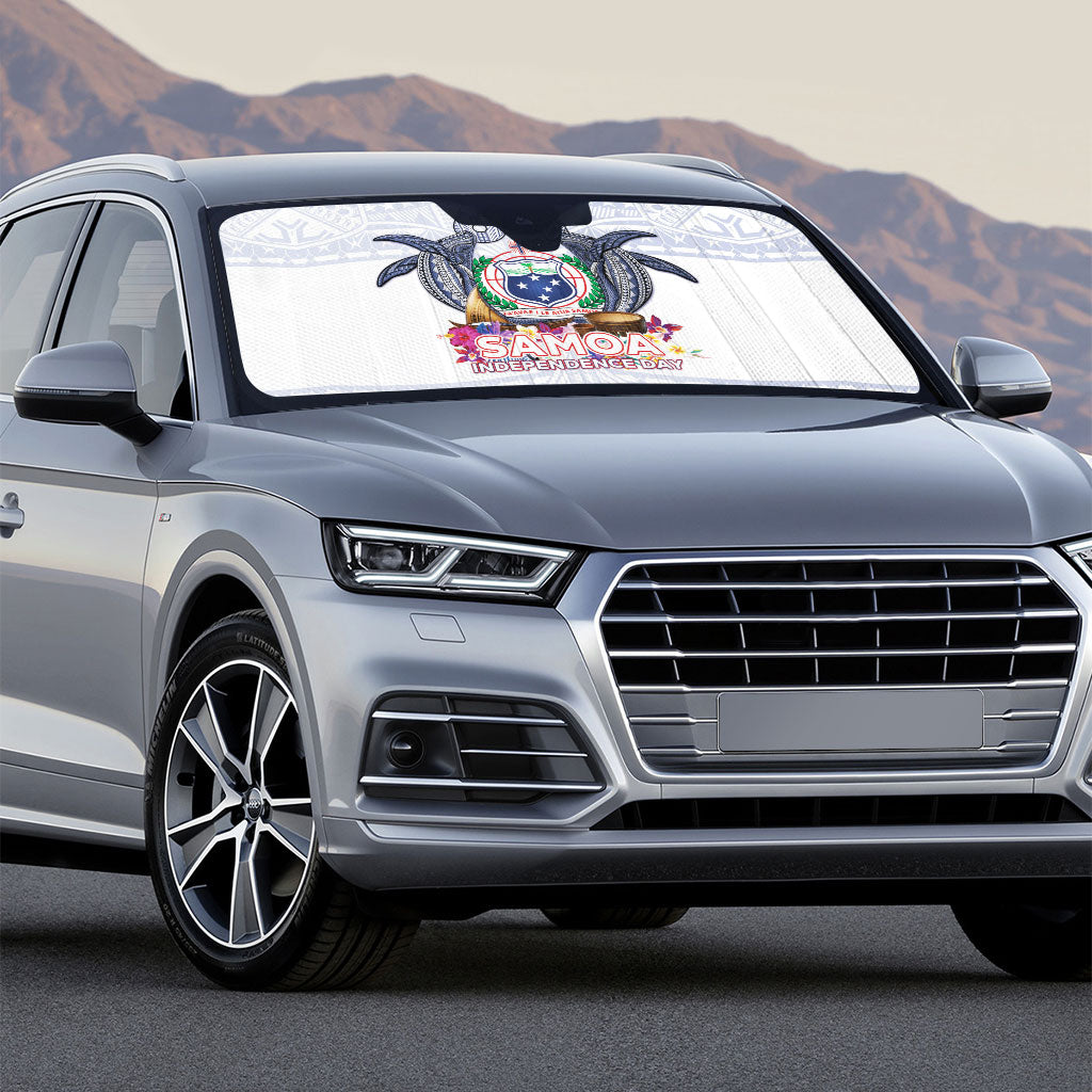 Samoa Independence Day Auto Sun Shade Samoa United For A New Beginning