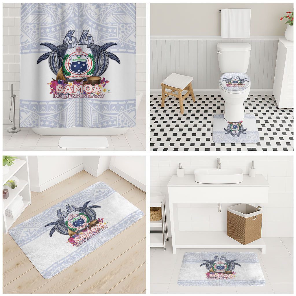 Samoa Independence Day Bathroom Set Samoa United For A New Beginning LT05 - Polynesian Pride