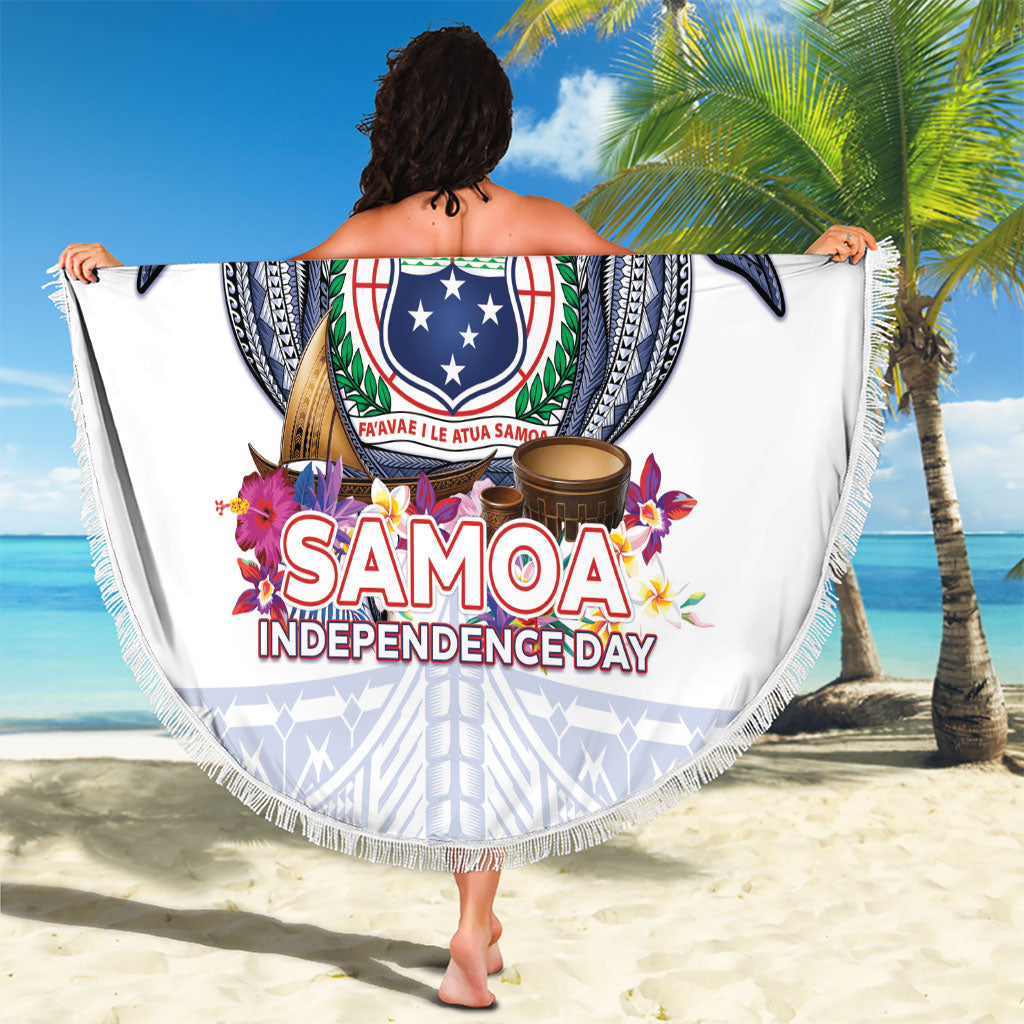 Samoa Independence Day Beach Blanket Samoa United For A New Beginning LT05 - Polynesian Pride