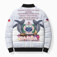 Samoa Independence Day Bomber Puffer Jacket Samoa United For A New Beginning LT05 - Polynesian Pride