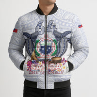 Samoa Independence Day Bomber Puffer Jacket Samoa United For A New Beginning LT05 - Polynesian Pride