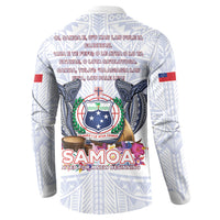 Samoa Independence Day Button Sweatshirt Samoa United For A New Beginning LT05 - Polynesian Pride