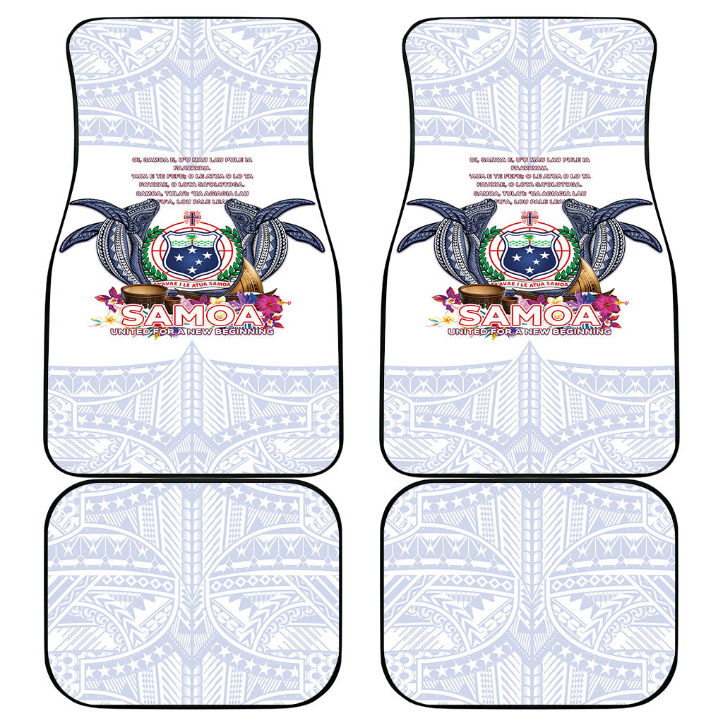 Samoa Independence Day Car Mats Samoa United For A New Beginning LT05 - Polynesian Pride