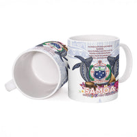 Samoa Independence Day Ceramic Mug Samoa United For A New Beginning LT05 - Polynesian Pride