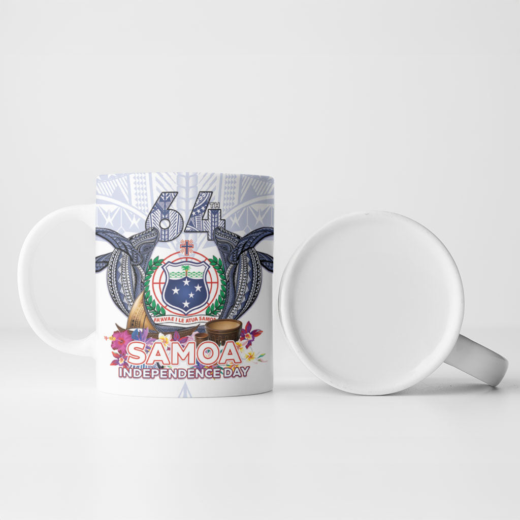 Samoa Independence Day Ceramic Mug Samoa United For A New Beginning LT05 - Polynesian Pride