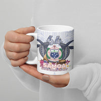 Samoa Independence Day Ceramic Mug Samoa United For A New Beginning LT05 - Polynesian Pride
