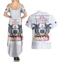Samoa Independence Day Couples Matching Summer Maxi Dress and Hawaiian Shirt Samoa United For A New Beginning LT05 - Polynesian Pride