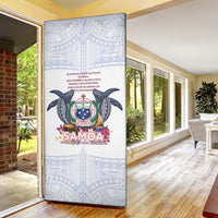 Samoa Independence Day Door Cover Samoa United For A New Beginning LT05 - Polynesian Pride