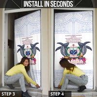 Samoa Independence Day Door Cover Samoa United For A New Beginning LT05 - Polynesian Pride