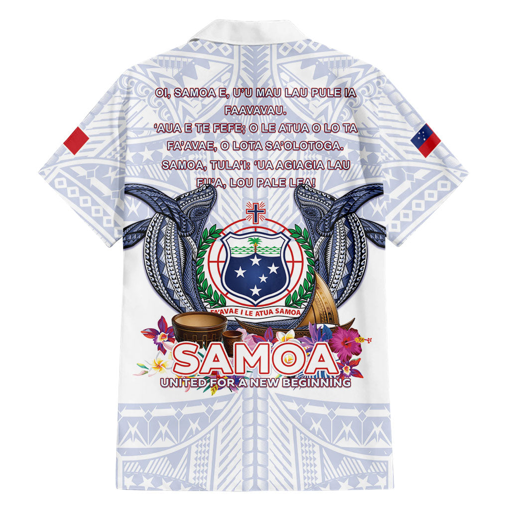 Samoa Independence Day Family Matching Puletasi and Hawaiian Shirt Samoa United For A New Beginning LT05 - Polynesian Pride