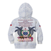 Samoa Independence Day Kid Hoodie Samoa United For A New Beginning LT05 - Polynesian Pride
