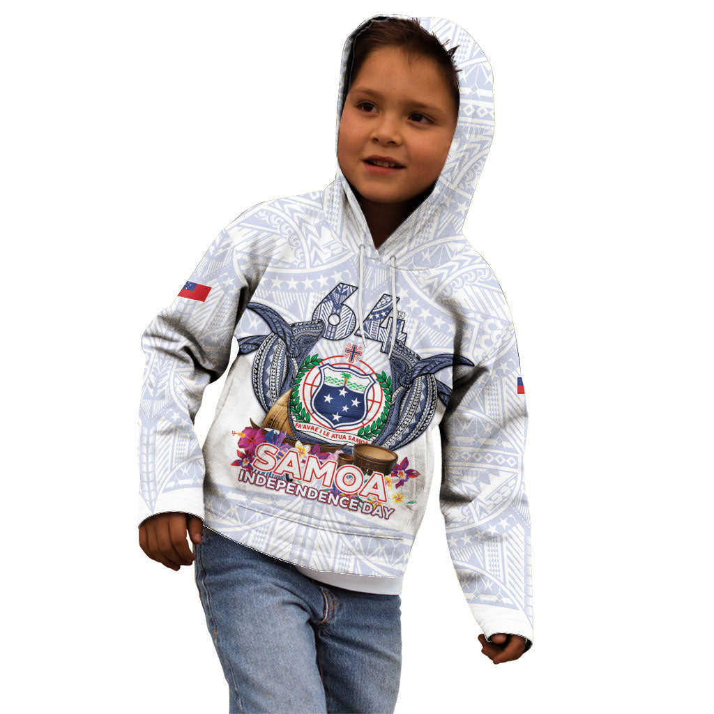 Samoa Independence Day Kid Hoodie Samoa United For A New Beginning LT05 - Polynesian Pride