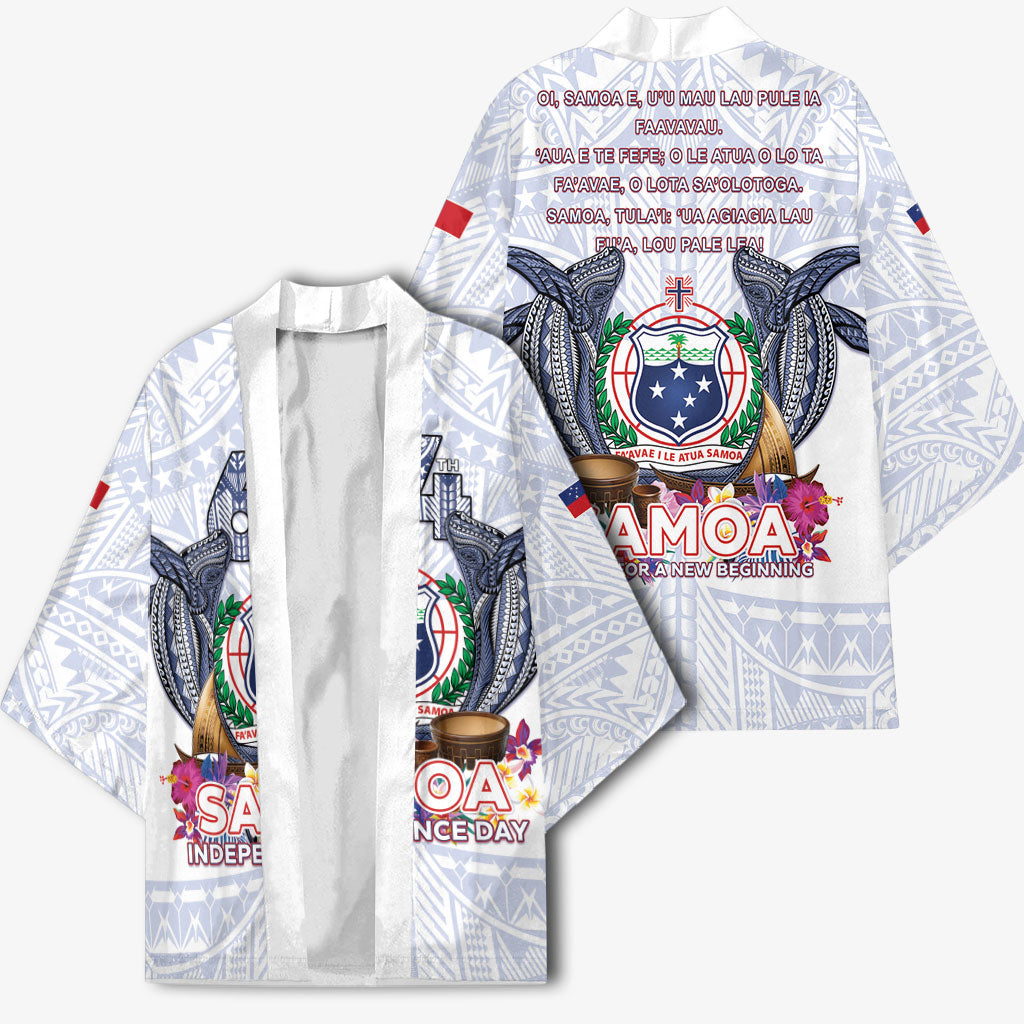 Samoa Independence Day Kimono Samoa United For A New Beginning LT05 - Polynesian Pride