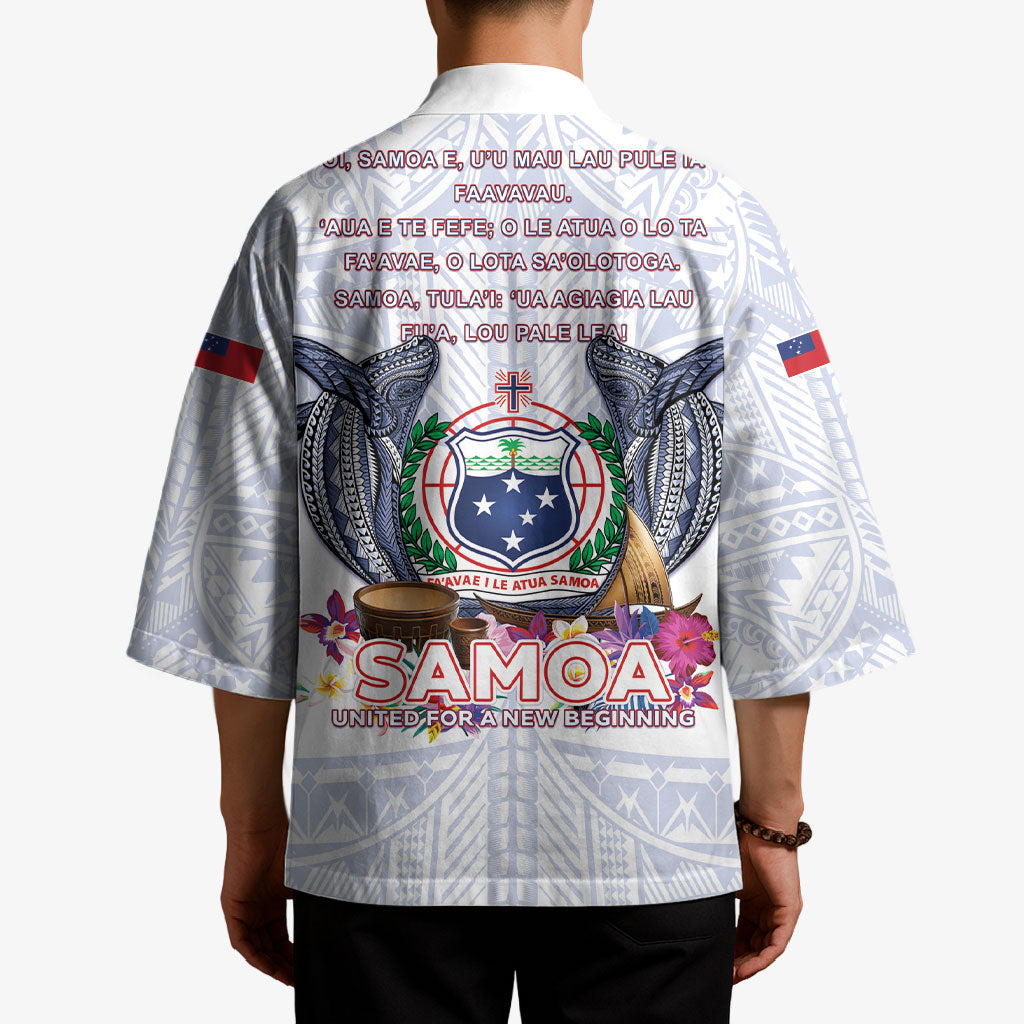 Samoa Independence Day Kimono Samoa United For A New Beginning LT05 - Polynesian Pride