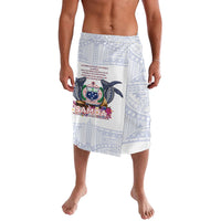 Samoa Independence Day Lavalava Samoa United For A New Beginning LT05 White - Polynesian Pride