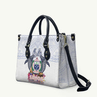 Samoa Independence Day Leather Bag Samoa United For A New Beginning