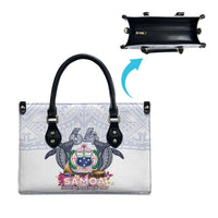 Samoa Independence Day Leather Bag Samoa United For A New Beginning