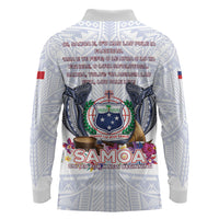 Samoa Independence Day Long Sleeve Polo Shirt Samoa United For A New Beginning LT05 - Polynesian Pride