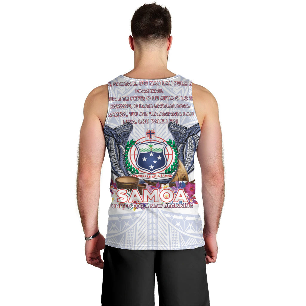 Samoa Independence Day Men Tank Top Samoa United For A New Beginning LT05 - Polynesian Pride