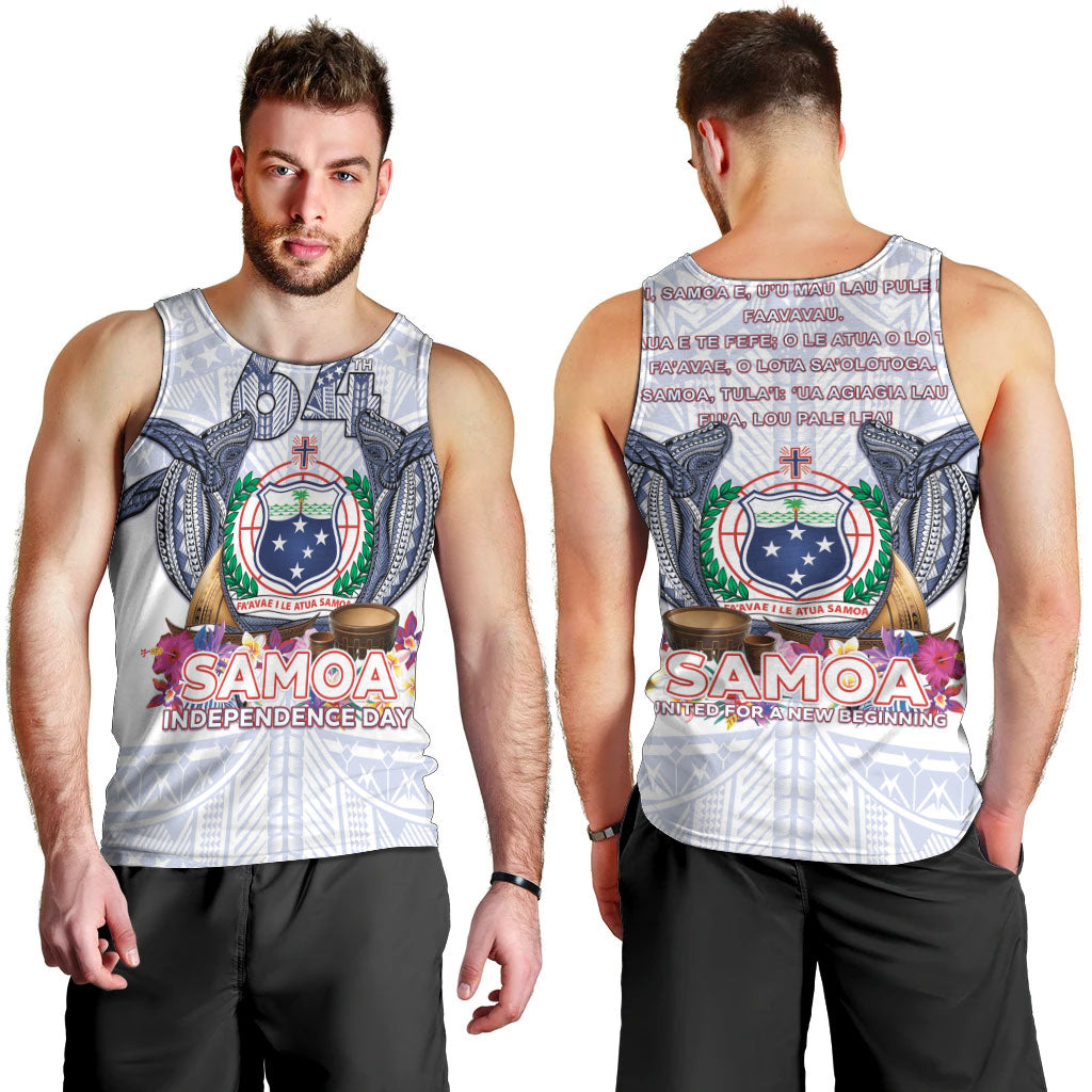 Samoa Independence Day Men Tank Top Samoa United For A New Beginning LT05 - Polynesian Pride