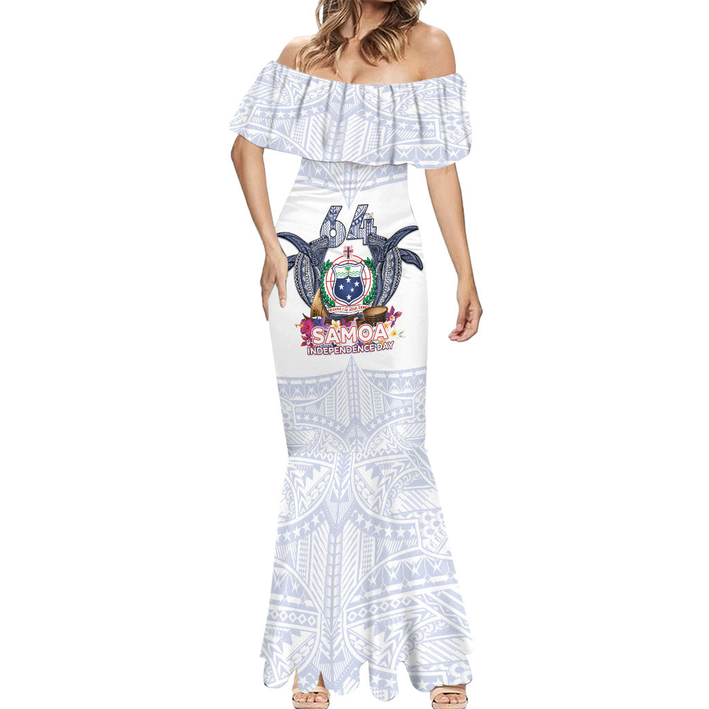 Samoa Independence Day Mermaid Dress Samoa United For A New Beginning LT05 - Polynesian Pride