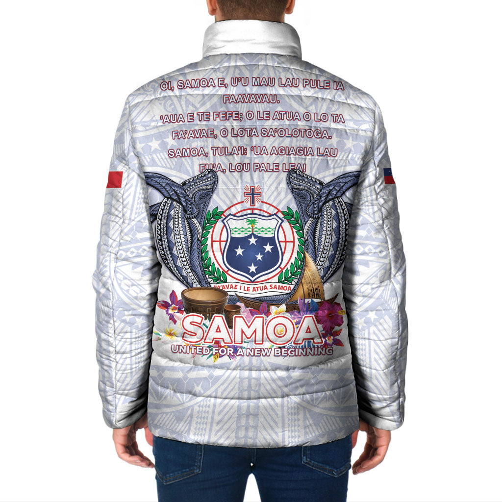 Samoa Independence Day Padded Jacket Samoa United For A New Beginning LT05 - Polynesian Pride