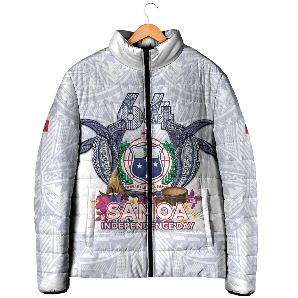 Samoa Independence Day Padded Jacket Samoa United For A New Beginning LT05 - Polynesian Pride