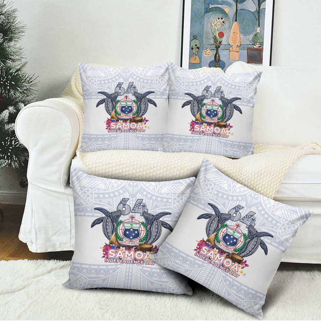 Samoa Independence Day Pillow Cover Samoa United For A New Beginning LT05 - Polynesian Pride