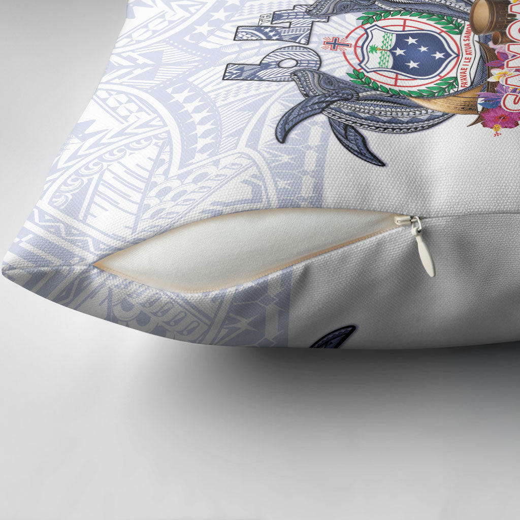 Samoa Independence Day Pillow Cover Samoa United For A New Beginning LT05 - Polynesian Pride