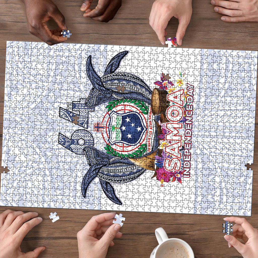Samoa Independence Day Puzzle Samoa United For A New Beginning LT05 - Polynesian Pride