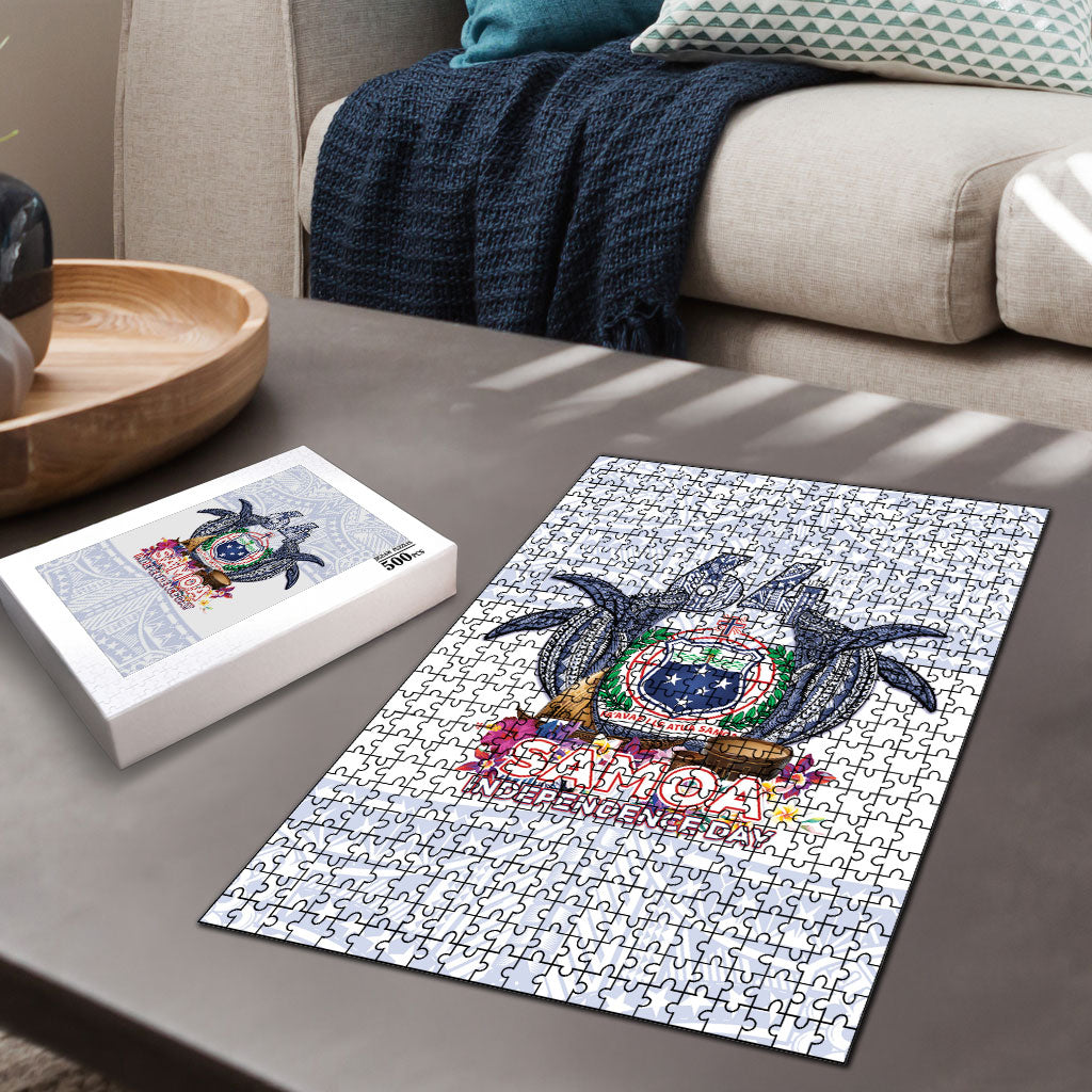 Samoa Independence Day Puzzle Samoa United For A New Beginning LT05 - Polynesian Pride