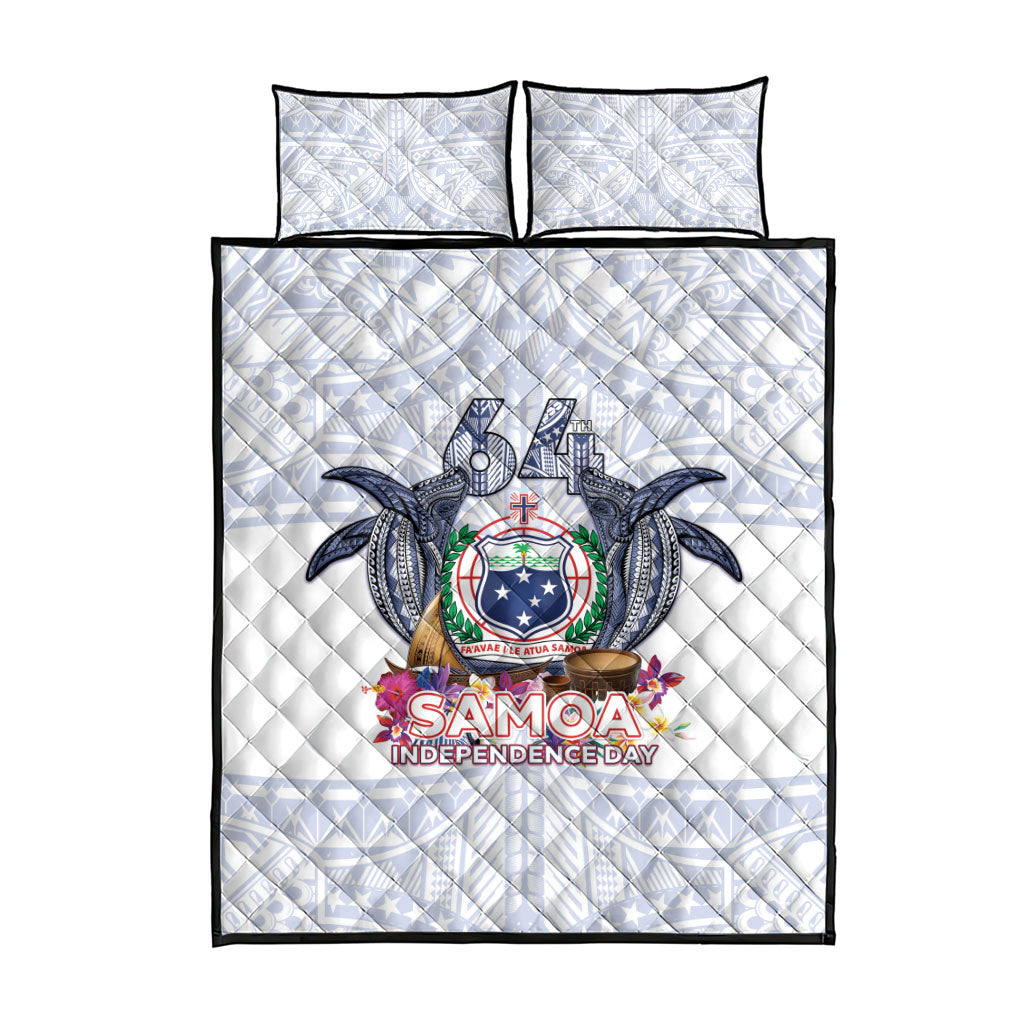 Samoa Independence Day Quilt Bed Set Samoa United For A New Beginning LT05 - Polynesian Pride