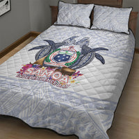 Samoa Independence Day Quilt Bed Set Samoa United For A New Beginning LT05 - Polynesian Pride
