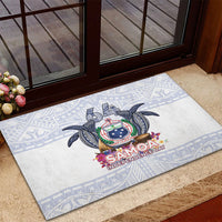 Samoa Independence Day Rubber Doormat Samoa United For A New Beginning LT05 - Polynesian Pride