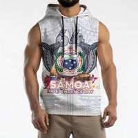 Samoa Independence Day Sleeveless Hoodie Samoa United For A New Beginning LT05 - Polynesian Pride