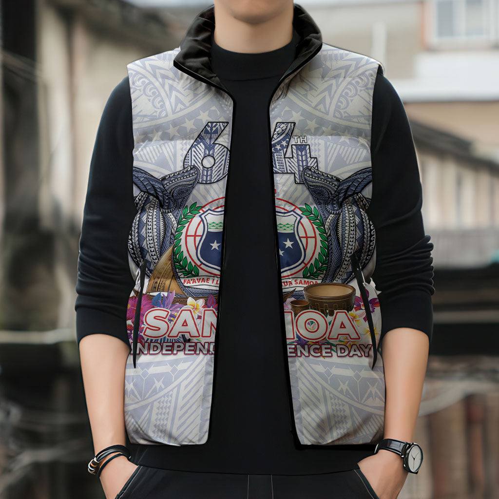 Samoa Independence Day Sleeveless Puffer Jacket Samoa United For A New Beginning LT05 - Polynesian Pride