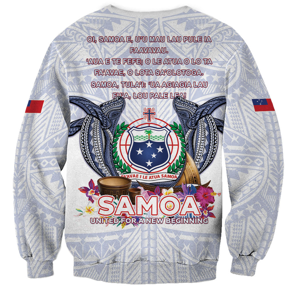 Samoa Independence Day Sweatshirt Samoa United For A New Beginning