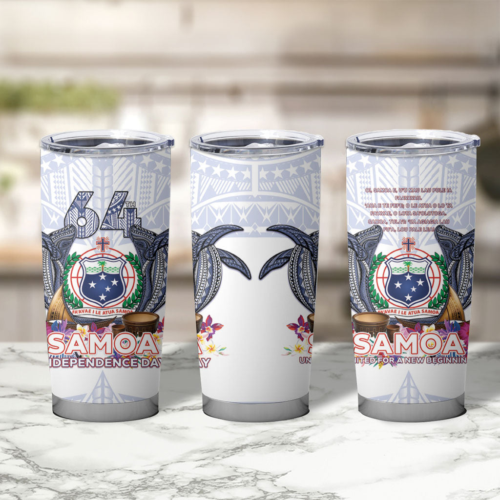 Samoa Independence Day Tumbler Cup Samoa United For A New Beginning