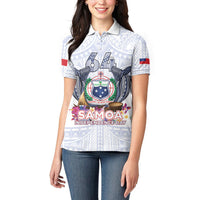 Samoa Independence Day Women Polo Shirt Samoa United For A New Beginning LT05 - Polynesian Pride