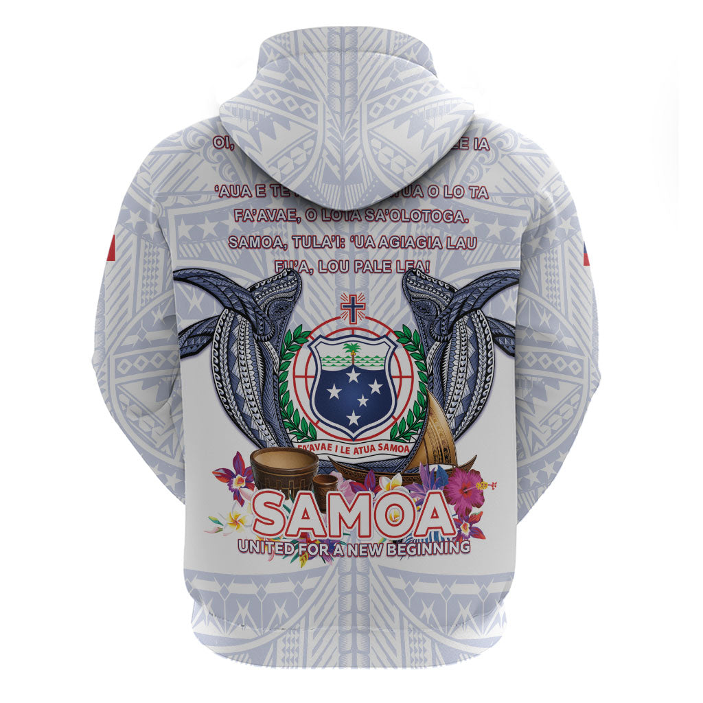 Samoa Independence Day Zip Hoodie Samoa United For A New Beginning LT05 - Polynesian Pride