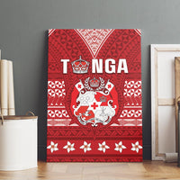 Tonga King Tupou VI Day Canvas Wall Art Traditional Tongan Kupesi Pattern LT05 - Polynesian Pride