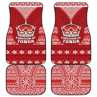 Tonga King Tupou VI Day Car Mats Traditional Tongan Kupesi Pattern LT05 - Polynesian Pride